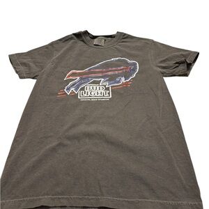 Comfort Colors Buffalo Bills s/s crewneck tee in charcoal. Size S. NWOT